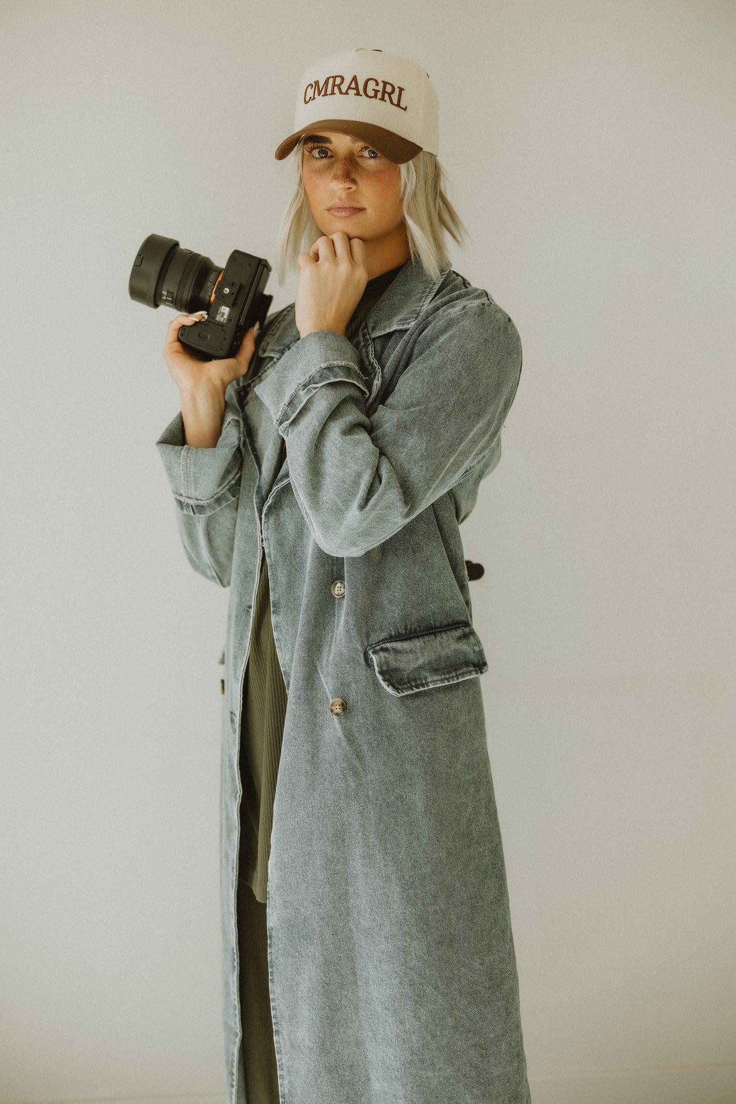 Camera Girl Trucker Hat