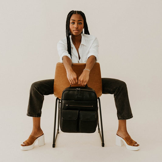 The Jenessa Midi- Mid-Size Camera Backpack