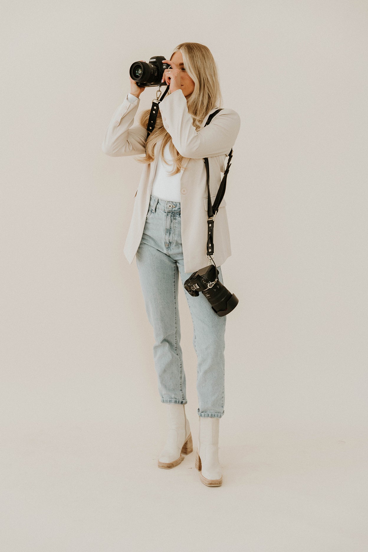 The Dual Camera Harness (Fanny Pack & Phone Case NOT included)