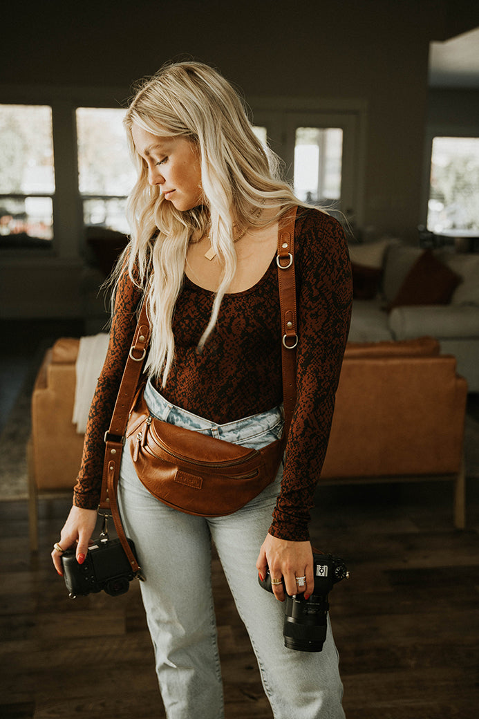The Dual Camera Harness (Fanny Pack & Phone Case NOT included)