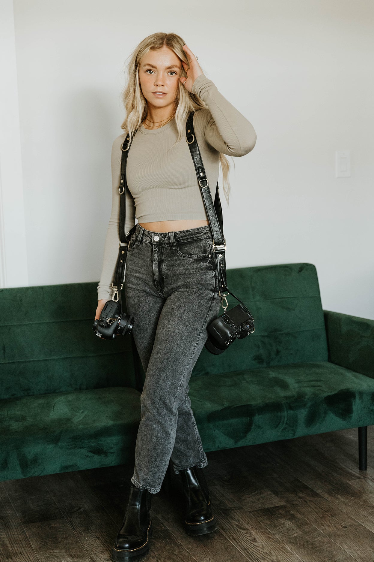 The Dual Camera Harness (Fanny Pack & Phone Case NOT included)