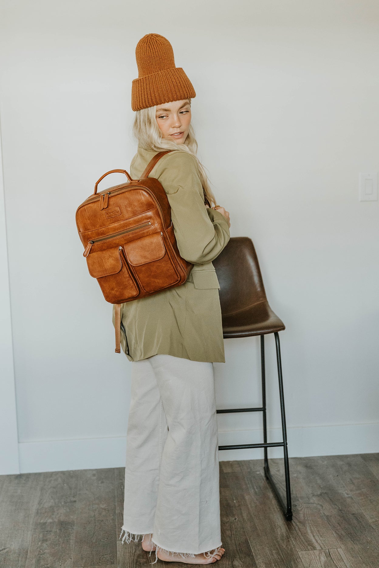The Jenessa Midi- Mid-Size Camera Backpack