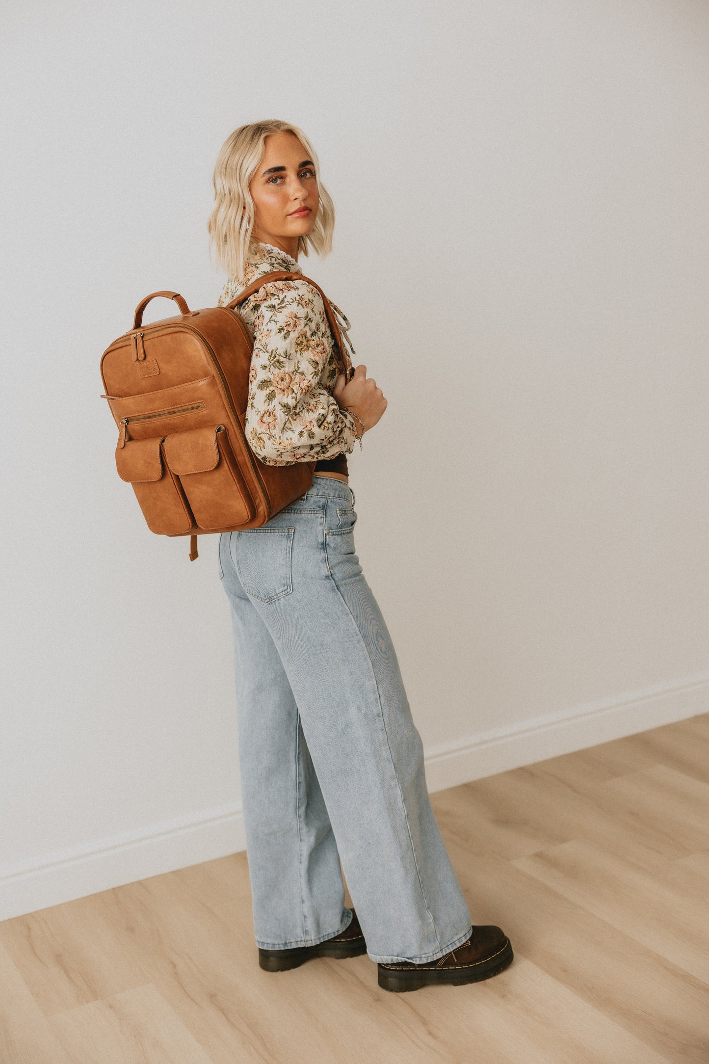 The Jenessa Midi- Mid-Size Camera Backpack