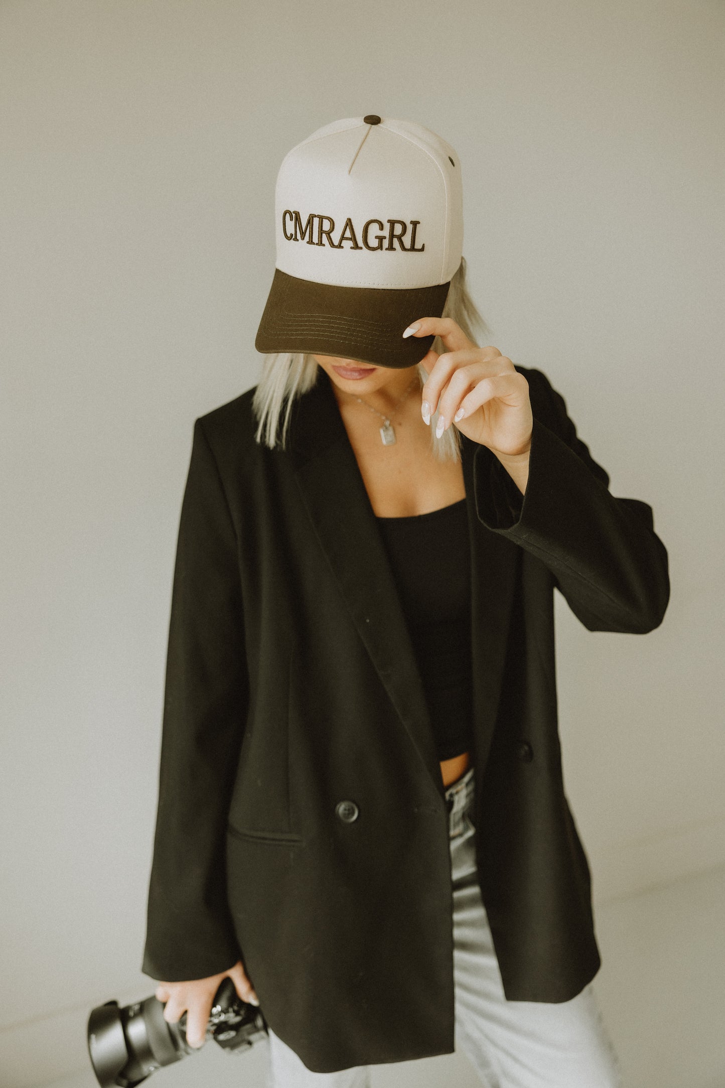 Camera Girl Trucker Hat