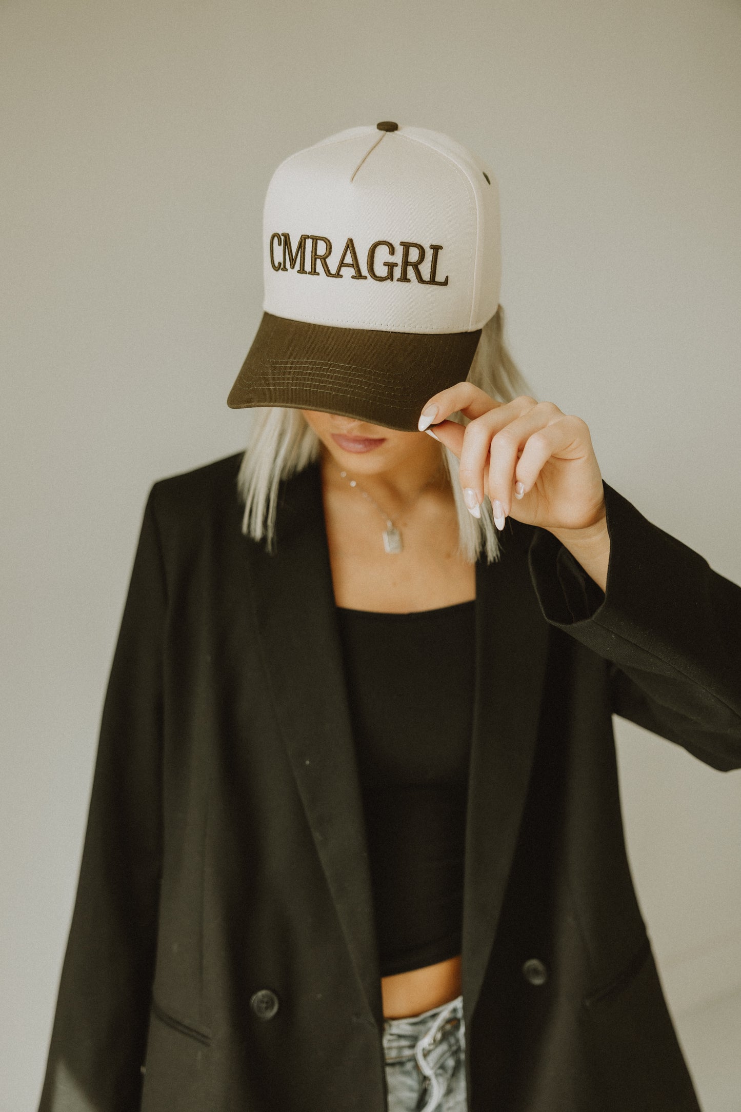Camera Girl Trucker Hat
