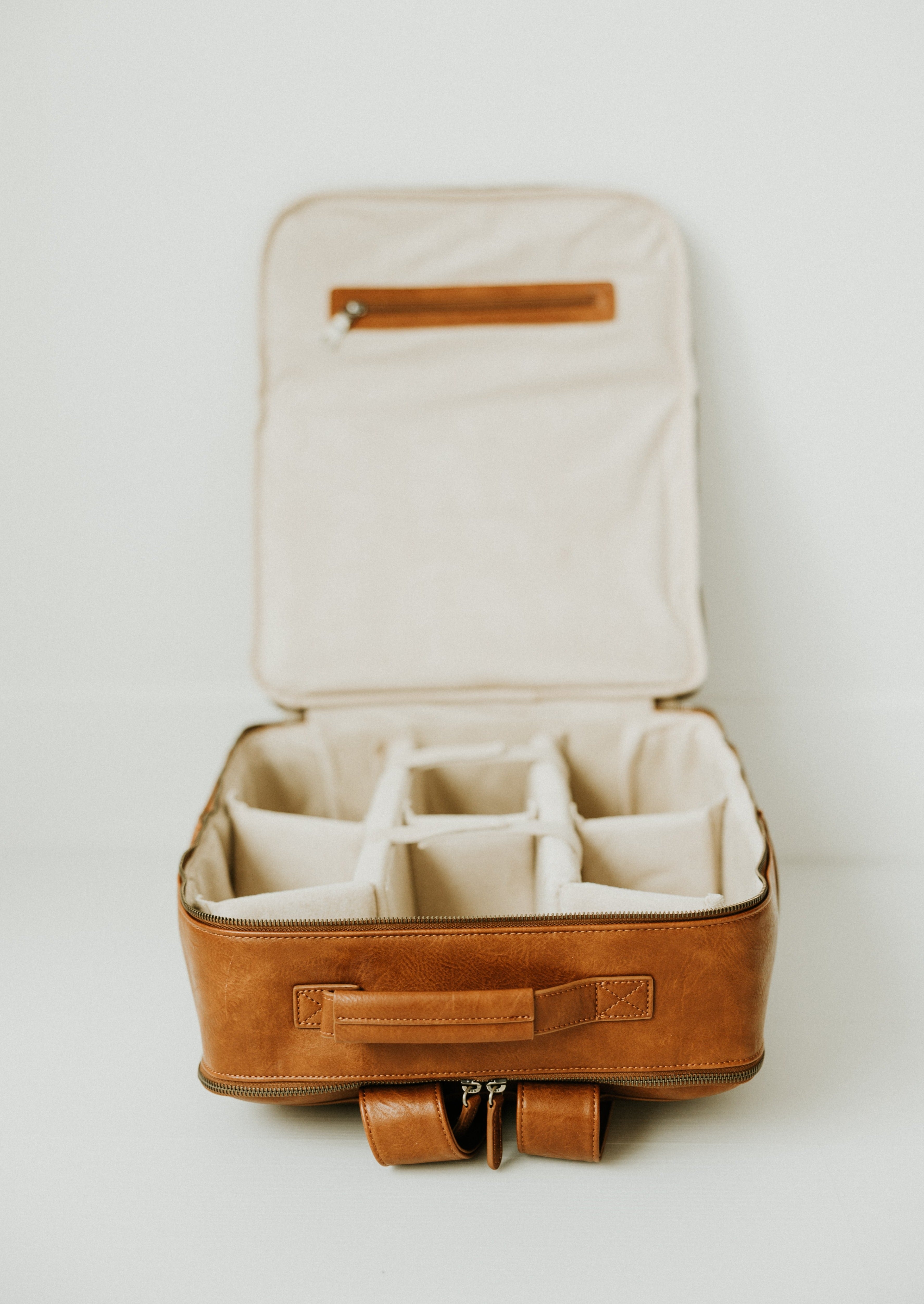 The Jenessa - Our Full Size Camera Backpack ( BROWN is a PRE-ORDER
