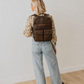 The Jenessa Midi- Mid-Size Camera Backpack (Chocolate is a pre-order for early July Shipping)