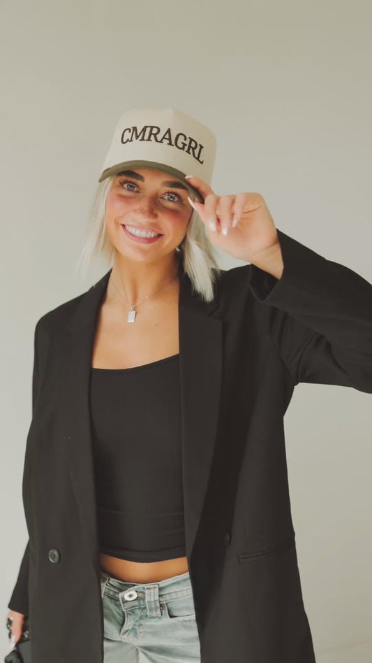 Camera Girl Trucker Hat