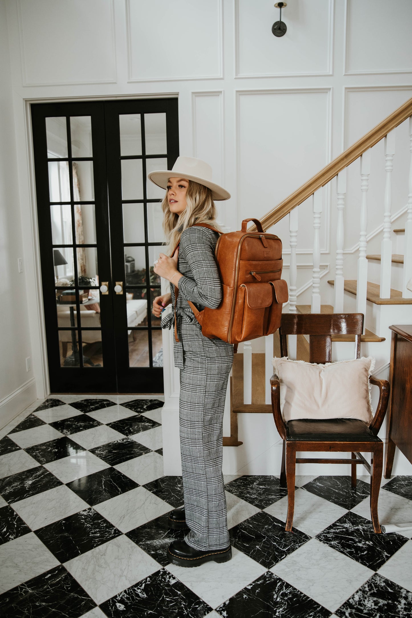 The Jenessa - Our Full Size Camera Backpack (BROWN & BLACK ARE PRE-ORDERS FOR FEB SHIPPING)