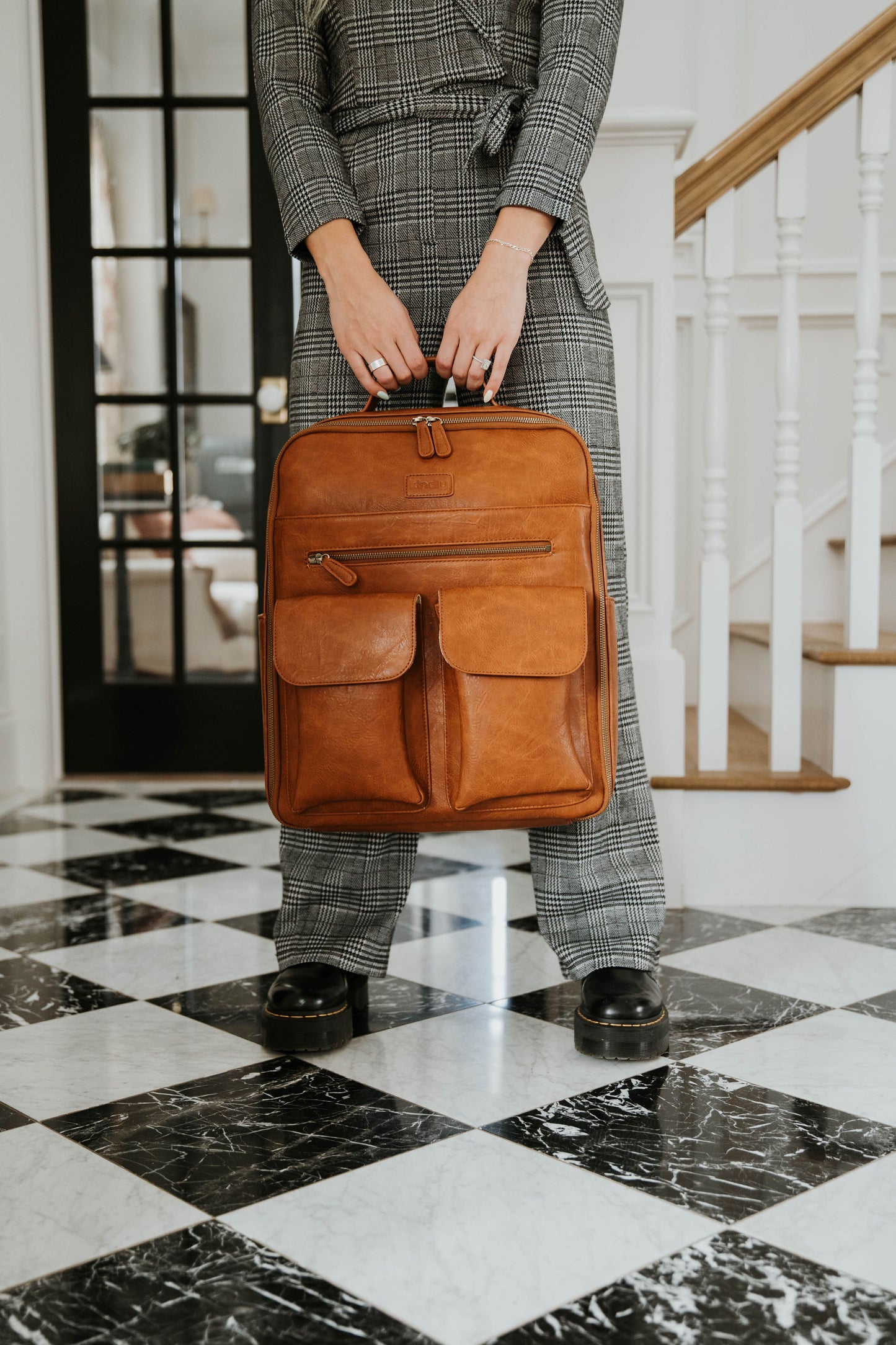 The Jenessa - Our Full Size Camera Backpack (BLACK is a pre-order for late October Shipping)